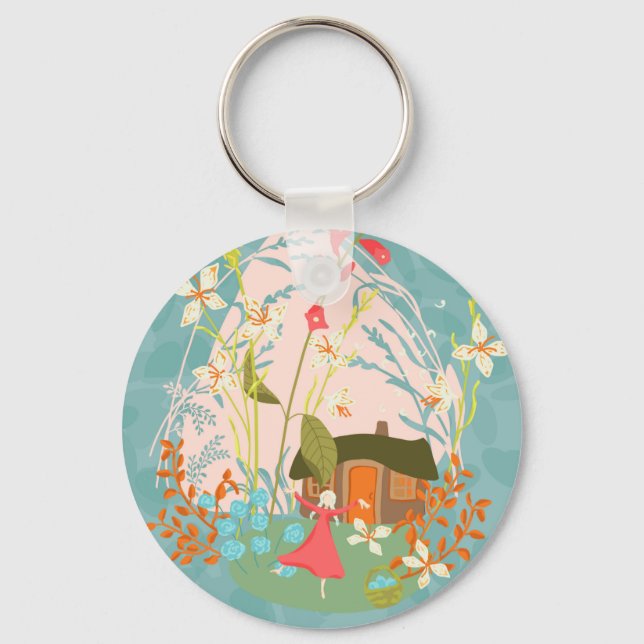 Chaveiro Meu Lugar Feliz (Frente)