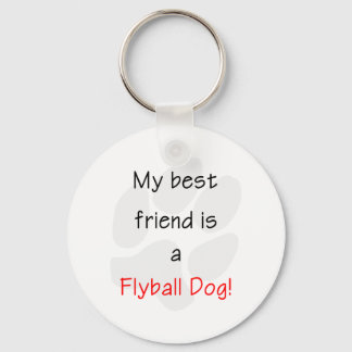 Chaveiro Meu Melhor Amigo é um Cachorro Flyball