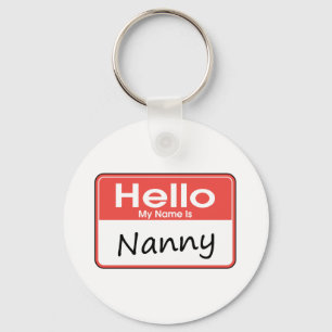 Chaveiro Meu nome é baby-sitter