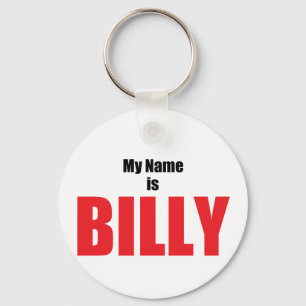 Chaveiro Meu nome é Billy