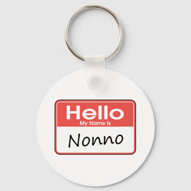 Chaveiro Meu nome não é (Frente)