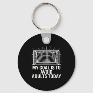 Chaveiro Meu Objetivo É Evitar Adultos Hoje Futebol Engraça