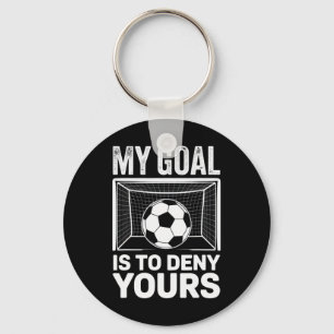 Chaveiro Meu Objetivo É Negar Seus Fãs De Futebol Espírito