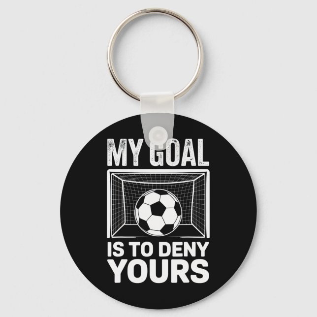 Chaveiro Meu Objetivo É Negar Seus Fãs De Futebol Espírito  (Frente)
