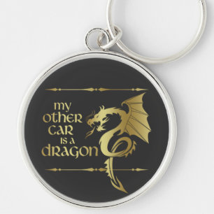 Chaveiro Meu Outro Carro é um Dragão Renascentista Medieval