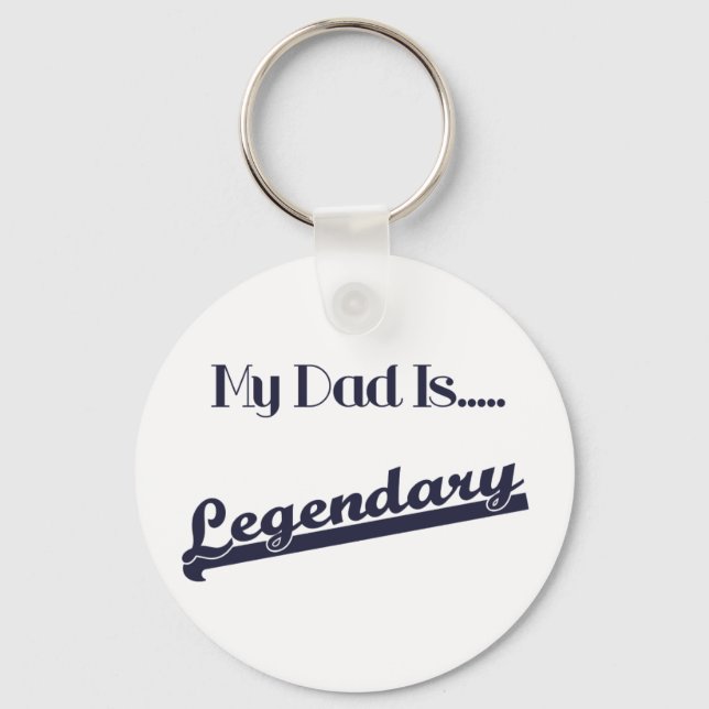 Chaveiro Meu Pai É Legendário (Frente)