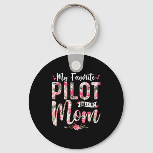 Chaveiro Meu piloto favorito me chama de mãe feliz dia das 