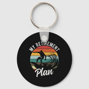 Chaveiro Meu Plano de Aposentadoria Surfando Plano de Apose