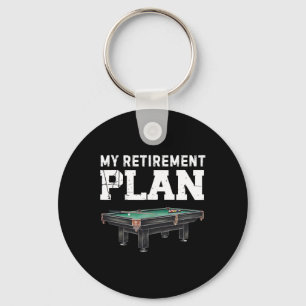 Chaveiro Meu Plano De Reforma Vintage Jogador De Piscina Fu