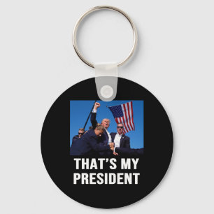 Chaveiro Meu Presidente Trump 2024