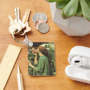 Chaveiro Meu Rosa doce, ou Alma do Rosa por Waterhouse