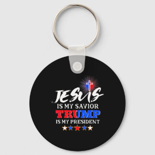 Chaveiro Meu Salvador Trump É O Meu Presidente Christian