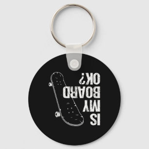 Chaveiro Meu Skate Está Bem Skate Meninos Meninas Skate Ska