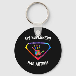 Chaveiro Meu Superherói Tem Consciência Autista