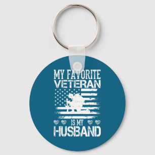 Chaveiro Meu veterano favorito meu marido veteranos militar