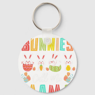 Chaveiro meus coelhinhos favoritos me chamam de mamãe, retr