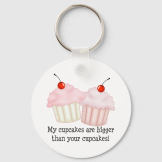 Chaveiro Meus cupcakes são maiores
