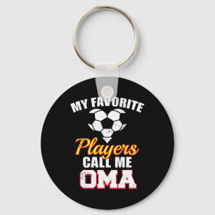 Chaveiro Meus Jogadores Favoritos Me Chamam de Oma Divertid