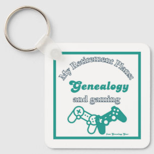 Chaveiro Meus Planos de Aposentadoria: Genealogia e Jogos