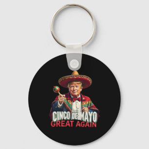 Chaveiro Mexicano Faça Cinco De Maio Grande Novamente Engra
