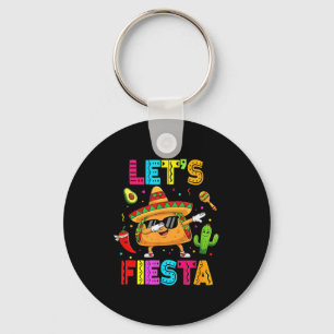 Chaveiro Mexicano Vamos Festa Engraçado Taco Dabbing Cinco