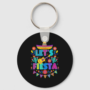 Chaveiro Mexicano Vamos Festa Floral Arte Folclórica Cinco 