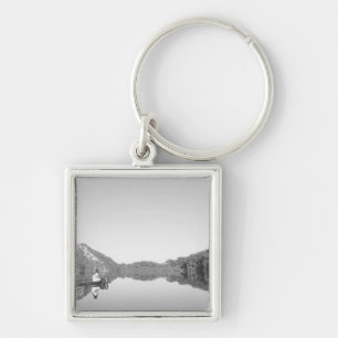 Chaveiro México, a polícia do Conanp Park patrulha com o fi