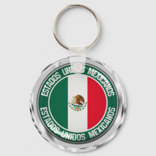 Chaveiro México Round Emblem