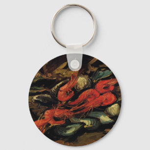 Chaveiro Mexilhões e camarão de proteção de Vincent van