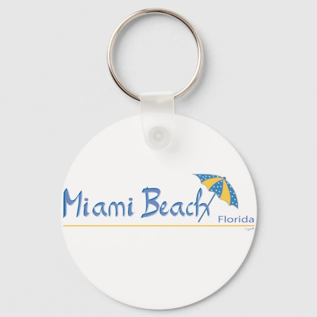 Chaveiro Miami Beach, Florida Umbrella Legal (Frente)