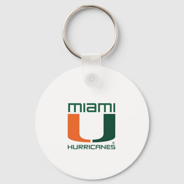 Chaveiro Miami Hurricanes (Frente)