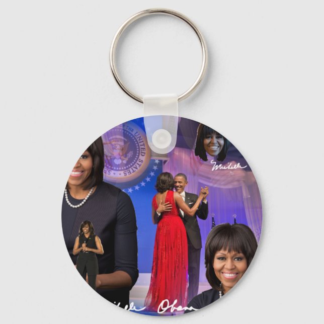 Chaveiro Michelle Obama (Frente)