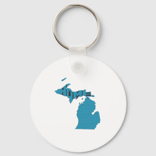 Chaveiro Michigan Home State