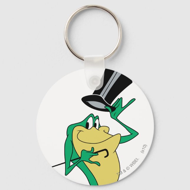 Chaveiro Michigan J. Frog em Cores (Frente)