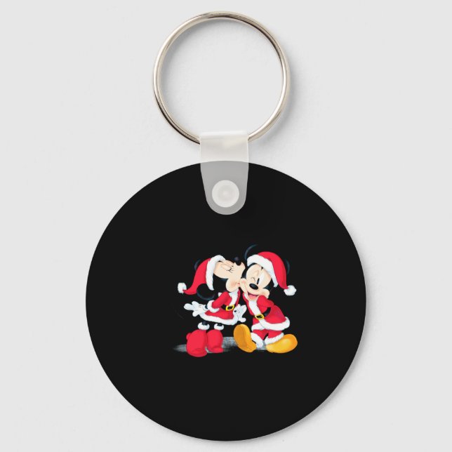 Chaveiro Mickey Minnie Jingle Bell Fun  (Frente)