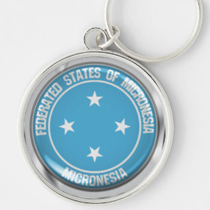 Chaveiro Micronésia Round Emblem