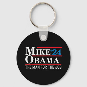 Chaveiro Mike Obama "24 Presidente Engraçado Eleição O Home