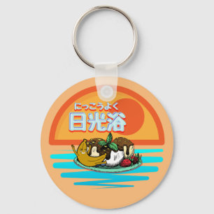Chaveiro Mikitiez suntan sunshan sunabat marrom windsurf ve