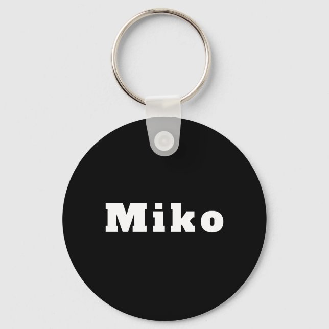 Chaveiro Miko (Frente)