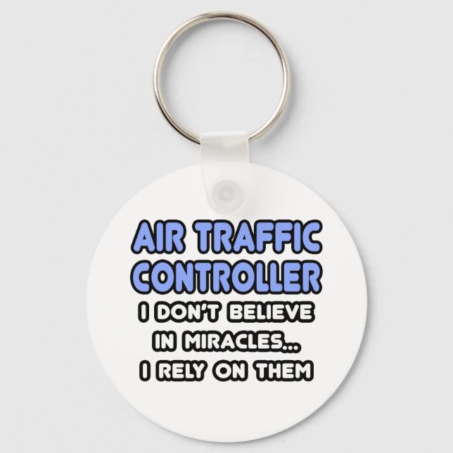 Chaveiro Milagres e controladores de tráfego aéreo (Frente)