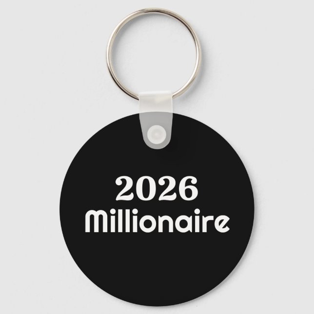 Chaveiro Milionário de 2026 (Frente)