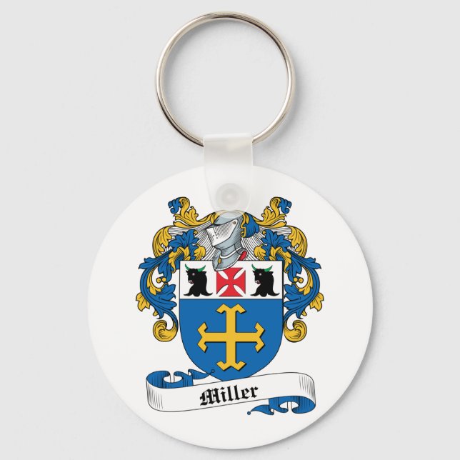 Chaveiro Miller Family Crest (Frente)