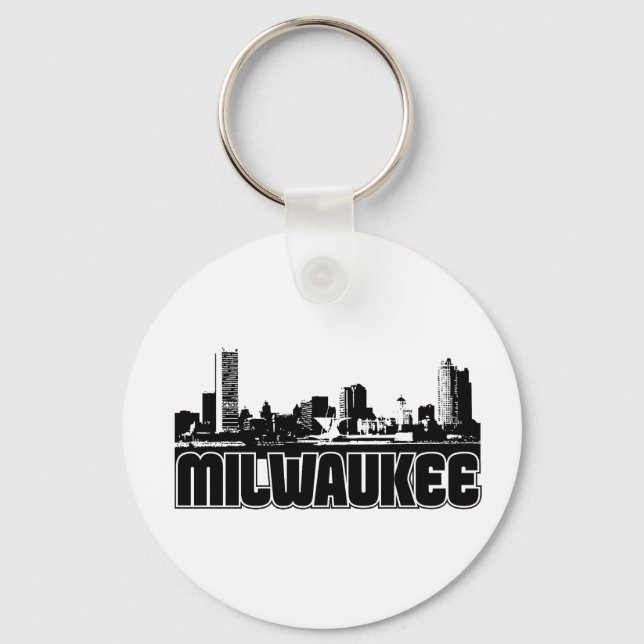 Chaveiro Milwaukee Skyline (Frente)