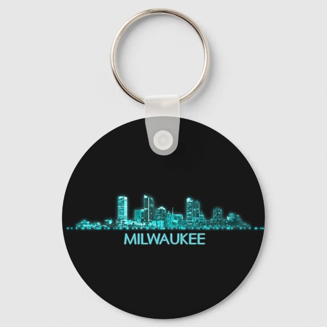 Chaveiro Milwaukee Skyline (Frente)