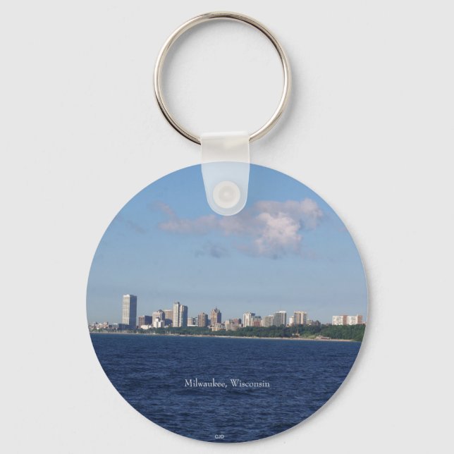 Chaveiro Milwaukee Skyline Key chain (Frente)