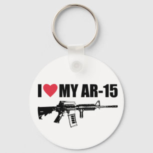 Chaveiro Mim <3 meu AR-15