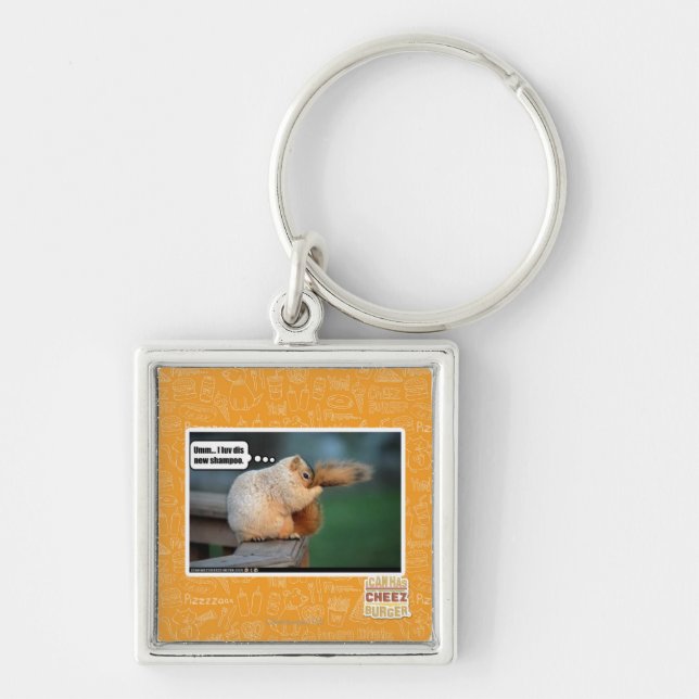 Chaveiro Mim champô novo do dis do luv (Frente)