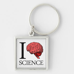 Chaveiro Mim ciência de cérebro (eu sei a ciência) (a
