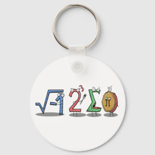 Chaveiro mim Keyring da matemática de 8 pi da soma (eu com
