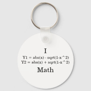 Chaveiro Mim matemática do coração
